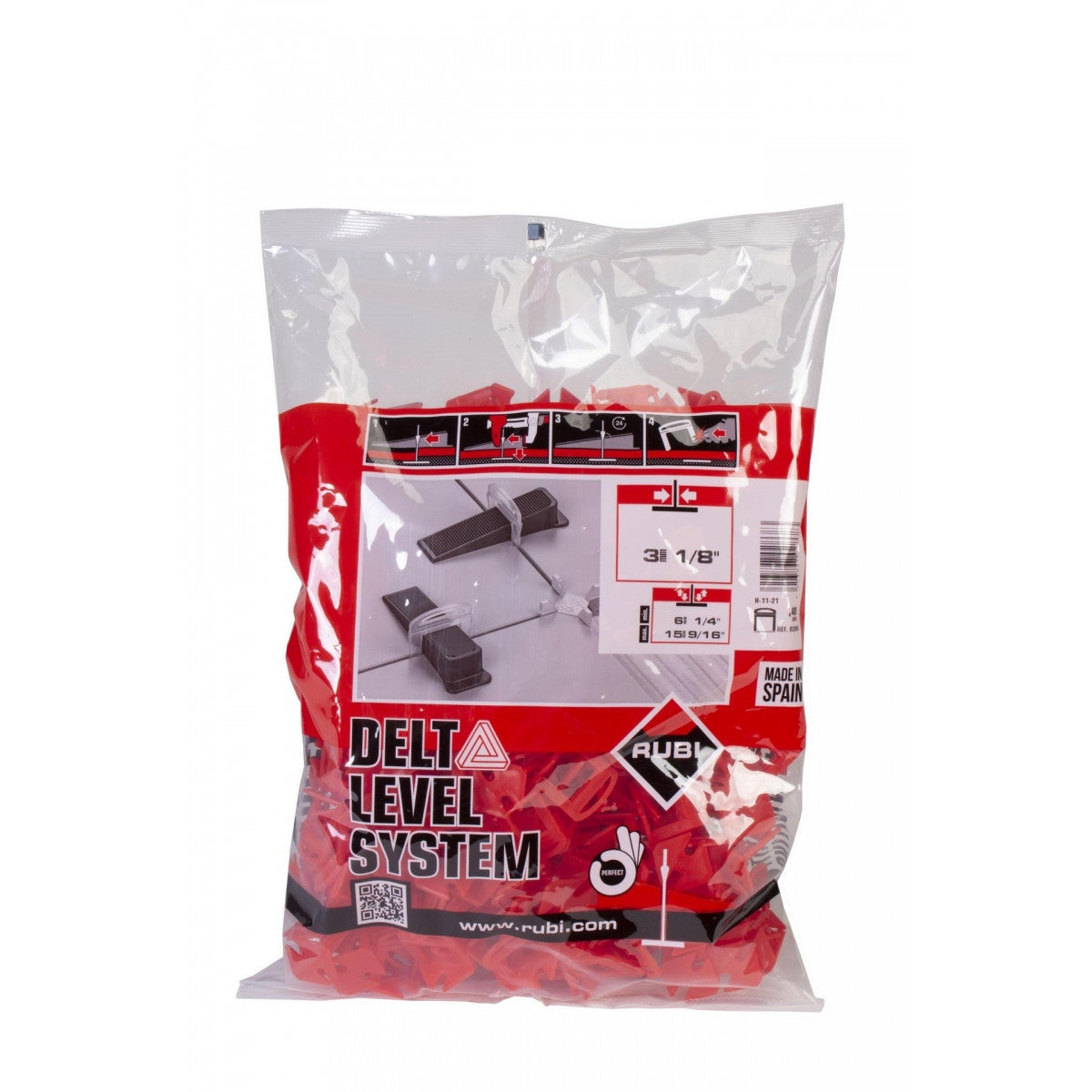 Bridas 6-15mm Rubi Delta Levelling System para junta de 3mm RUBI - 2