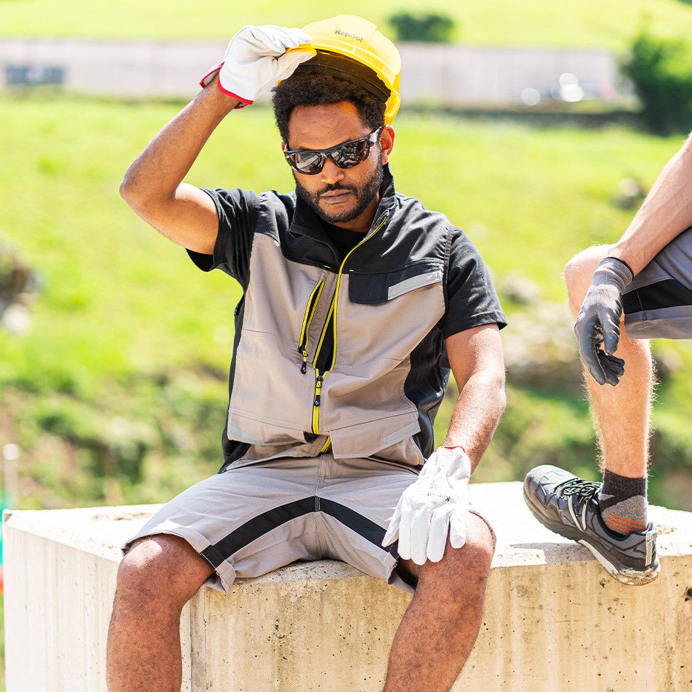 Chaleco de trabajpo multiblsillos color Beige Kapriol - 2