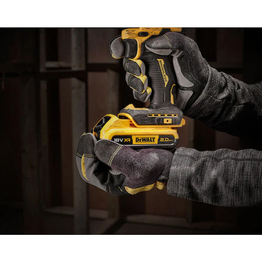 Marteau perforateur XR 18V Édition Limitée 100 ans avec 2bat 2Ah + Valise Dewalt DCD100YD2T