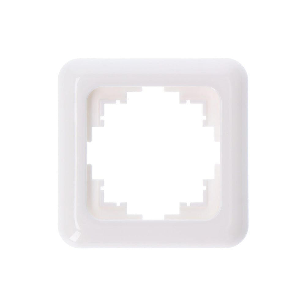 Cadre à encastrer Série Term Blanc 80x80mm EDM 65320