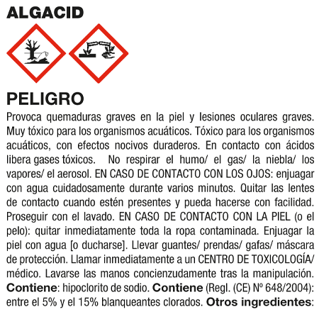 Fila ALGACID Détergent Extérieur Anti-vert-de-gris Spray 500 ml