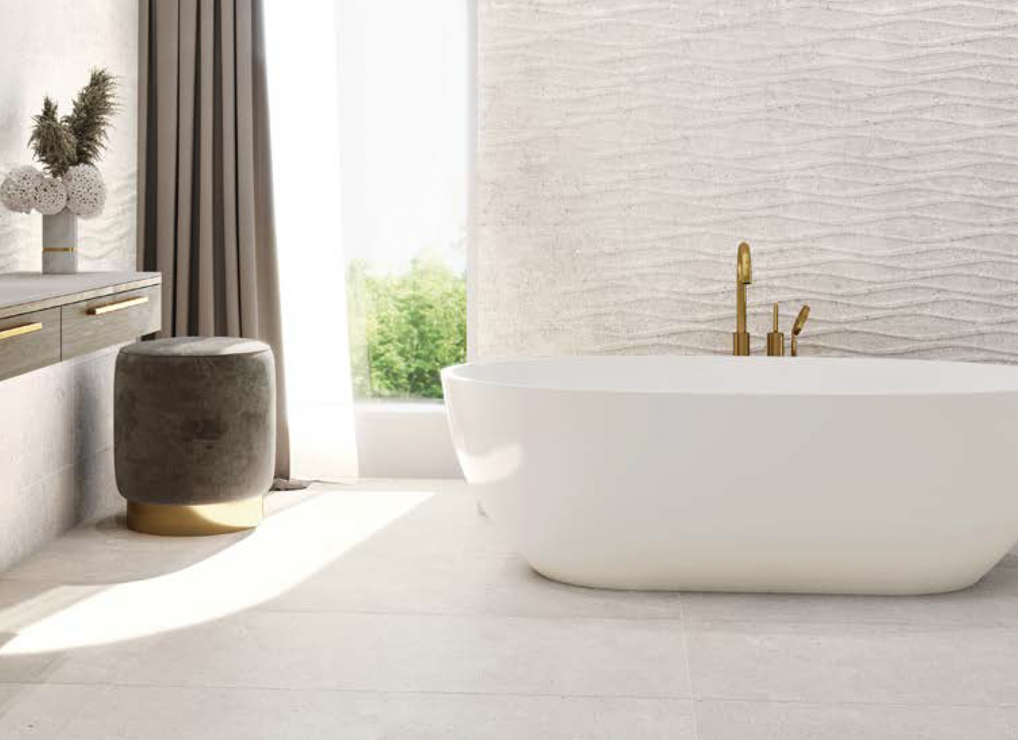 Coffret 1,44m2 Béret Perla 60x60 Antia