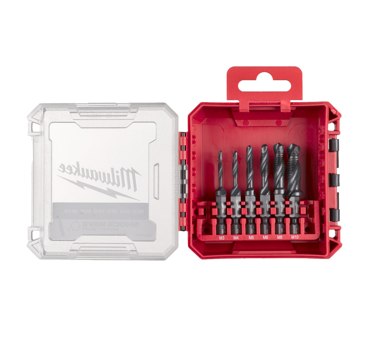 Forets filetés 1/4" 6pc HSS-G Milwaukee