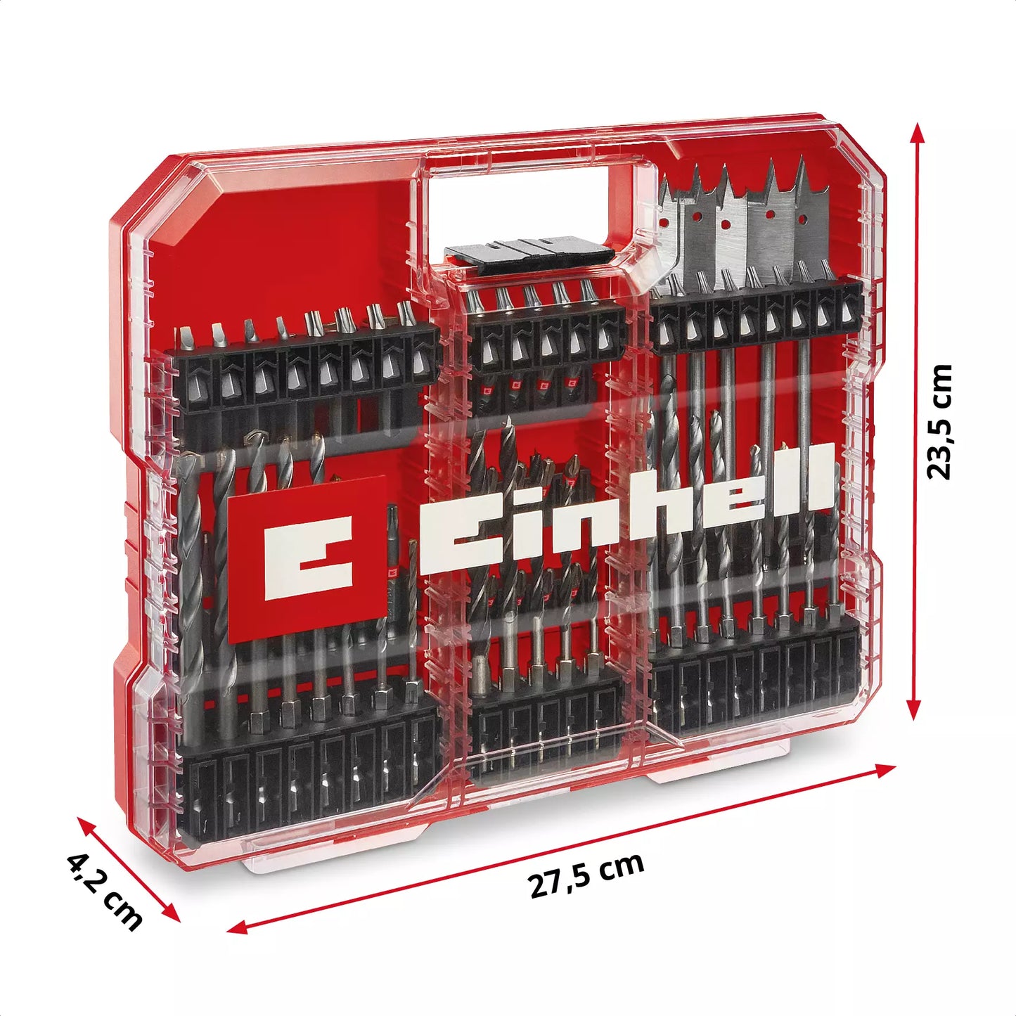 Coffret de 95 forets et mèches LS Einhell XL-CASE 49108788