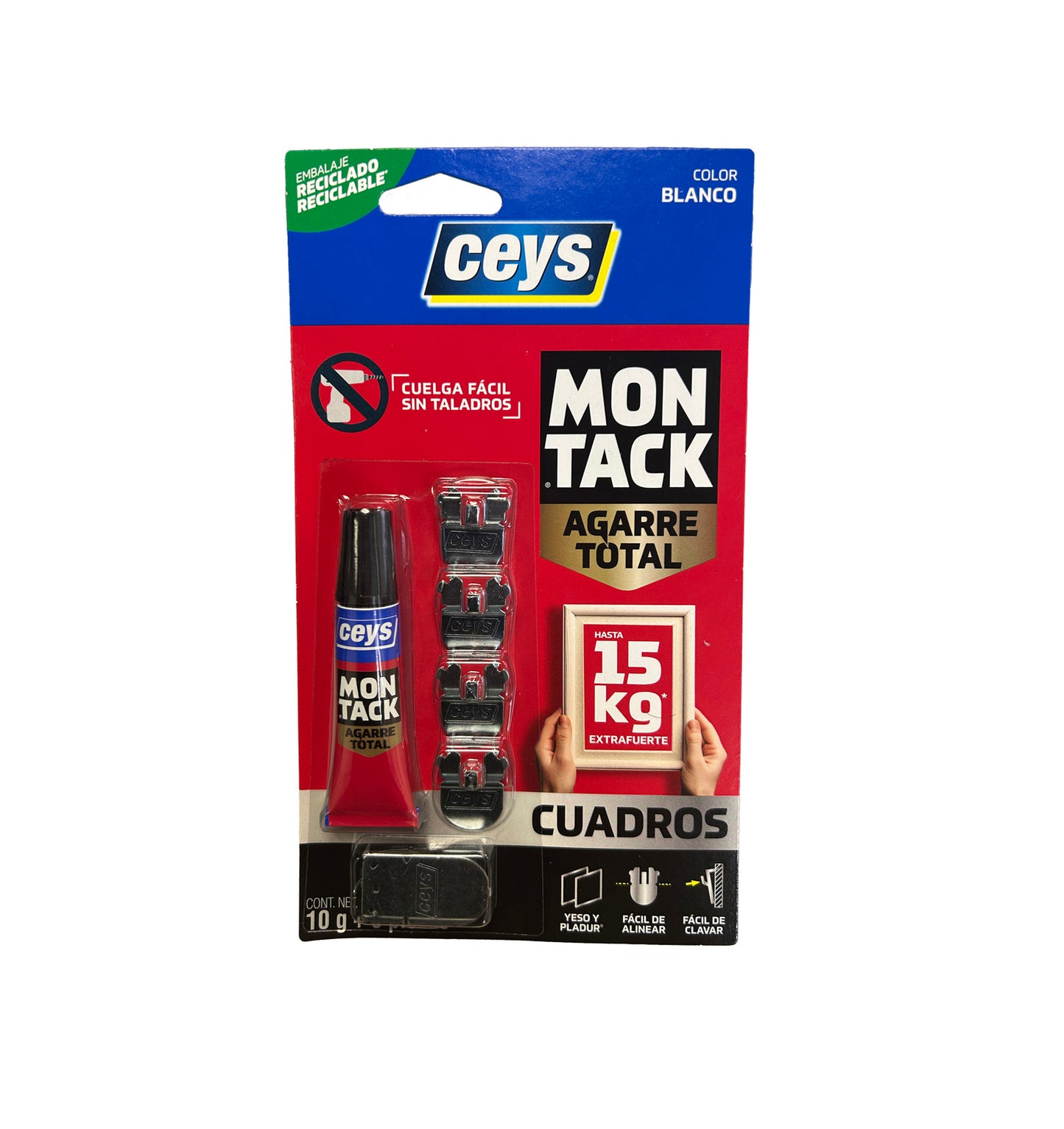 Kit Montack Agarre Total para fijaciones de Cuadros Ceys