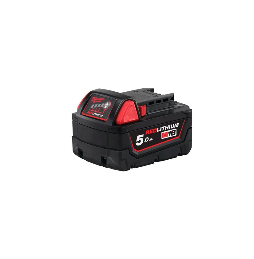 Pack d'alimentation 5 outils + 2 batteries 5 Ah + Chargeur + Sacoche Milwaukee M18 BLCPP5A-502B