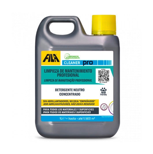 Fila CLEANER PRO Bouteille de nettoyant universel pour sols 1L