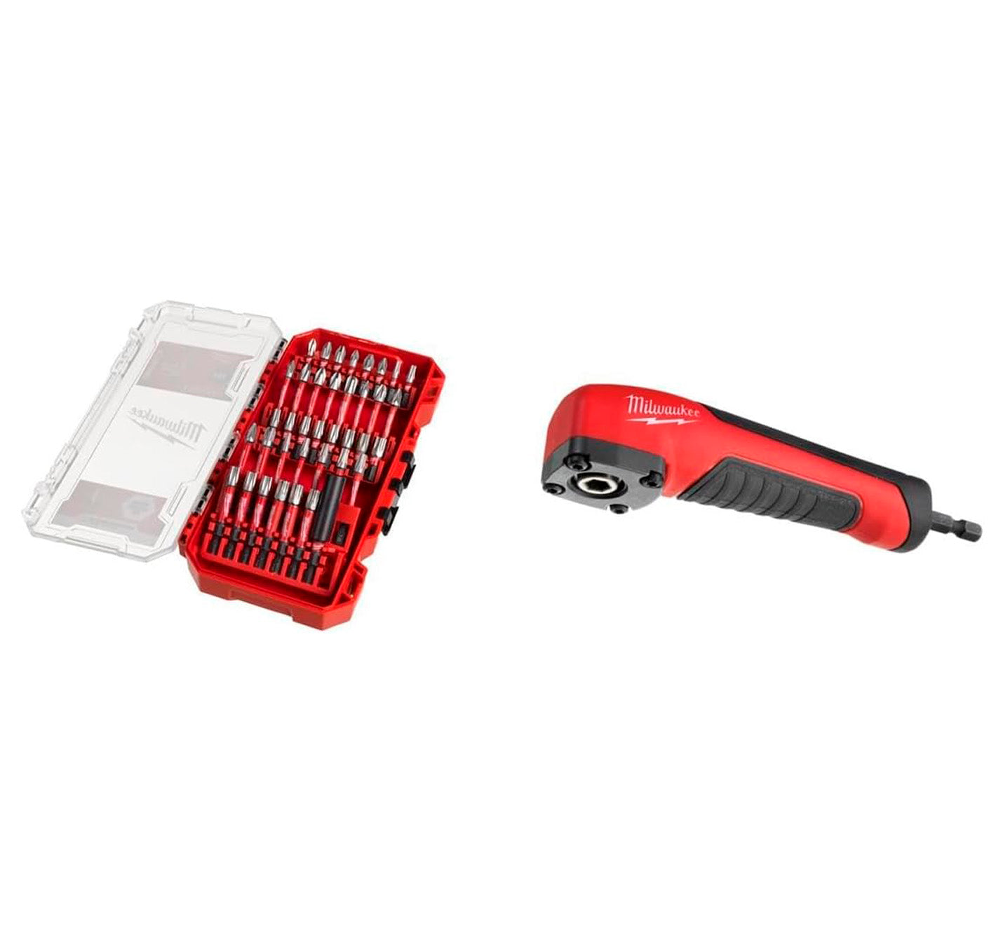 Milwaukee Raccord coudé + jeu d'embouts 38 pièces