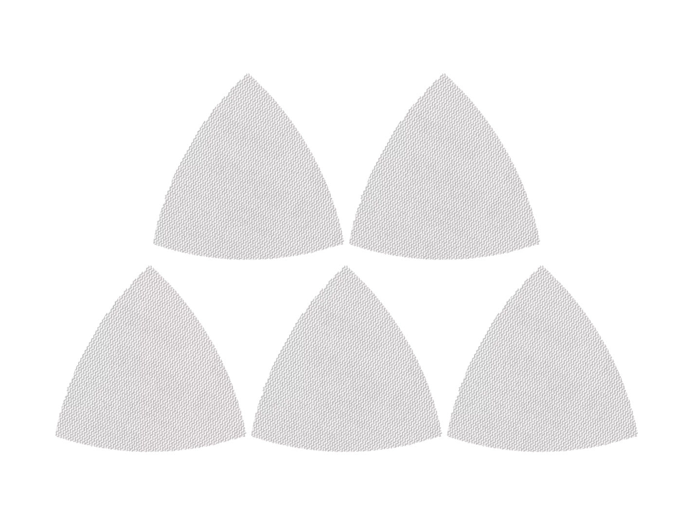 Maille de ponçage EXPERT M480 pour ponceuses delta 93mm 80g 5 unités Bosch