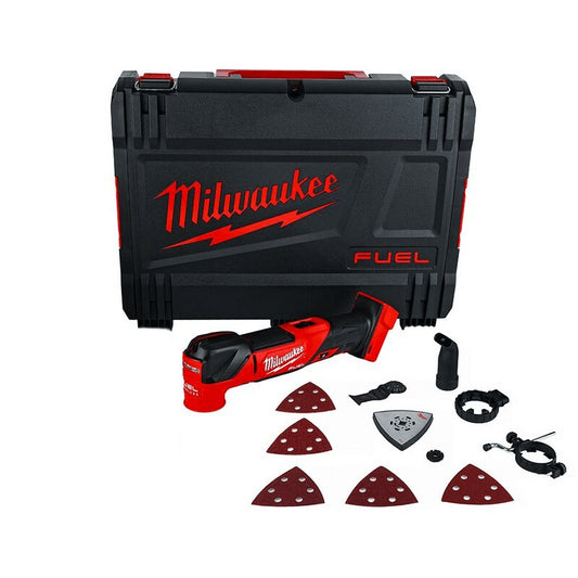 Multiherramienta Oscilante 18V con maletín y 7 accesorios Milwaukee M18 FMT-0X MILWAUKEE - 1