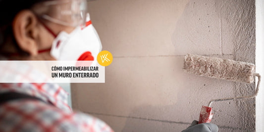 Impermeabilizar un muro enterrado paso a paso