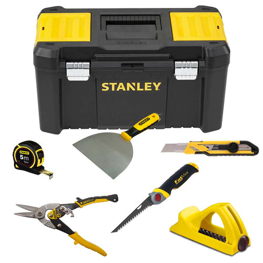 Kit d'outils manuels pour cloisons sèches 7 pièces Stanley CPROF666
