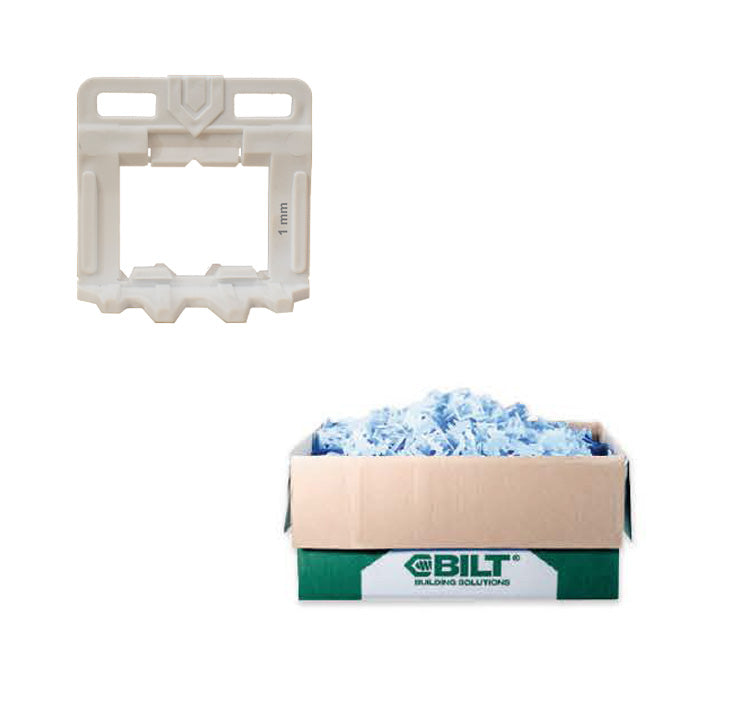 Caja bridas 1.0mm 1000uds Nox Clip BILT BSA113