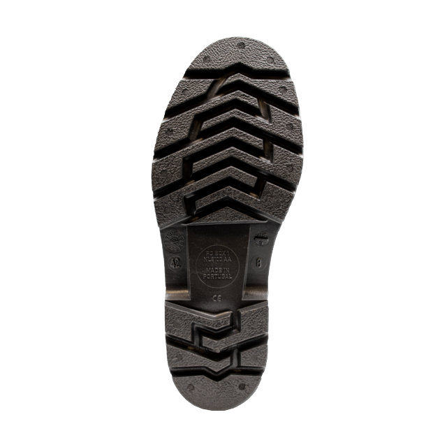 Botte en PVC noire à tige haute Dunlop 380PP