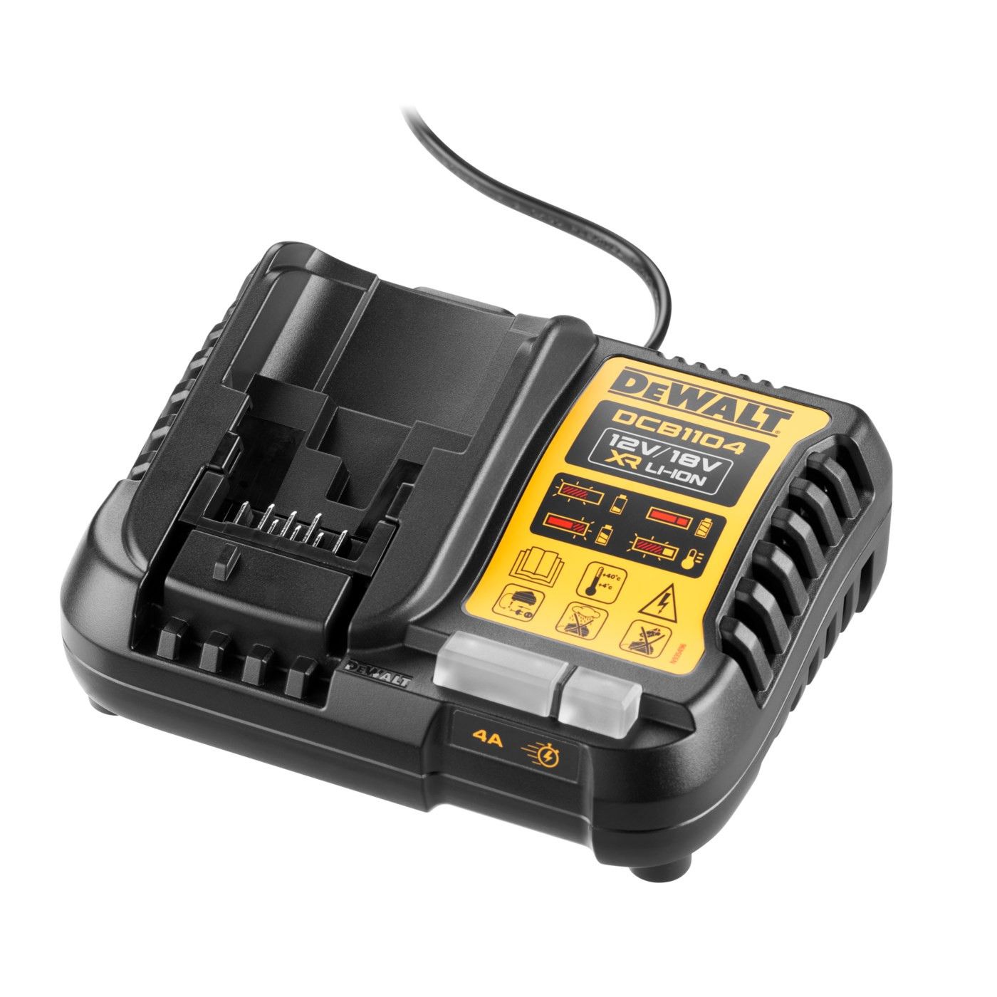 Meuleuse d'angle Dewalt DCG405P3 18V XR 125 mm avec 3 batteries 5 Ah, chargeur et coffret de transport