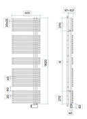 Toallero radiador eléctrico Jazz_s IRSAP  - 6