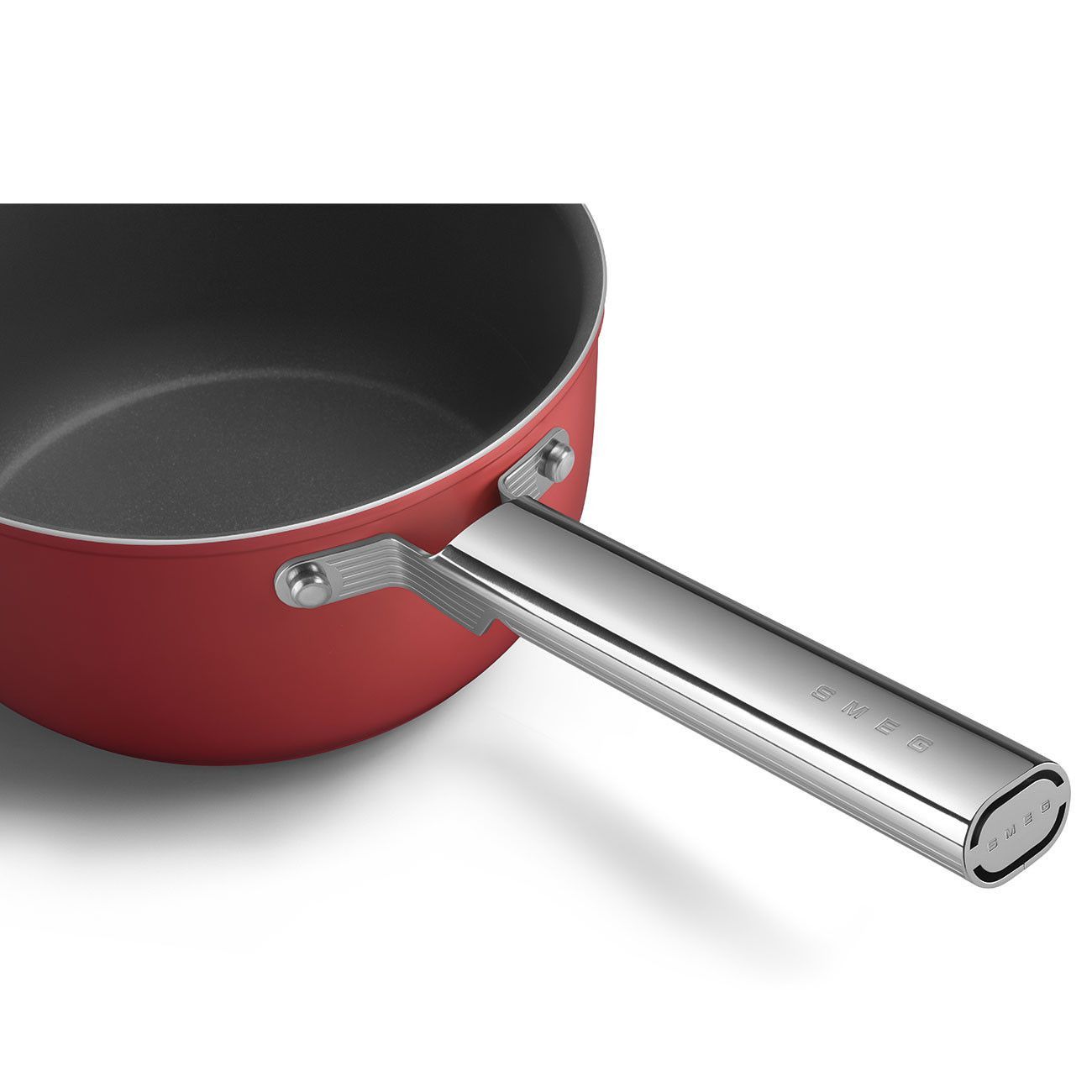 Set of 4 kitchen utensils Matte Red Smeg