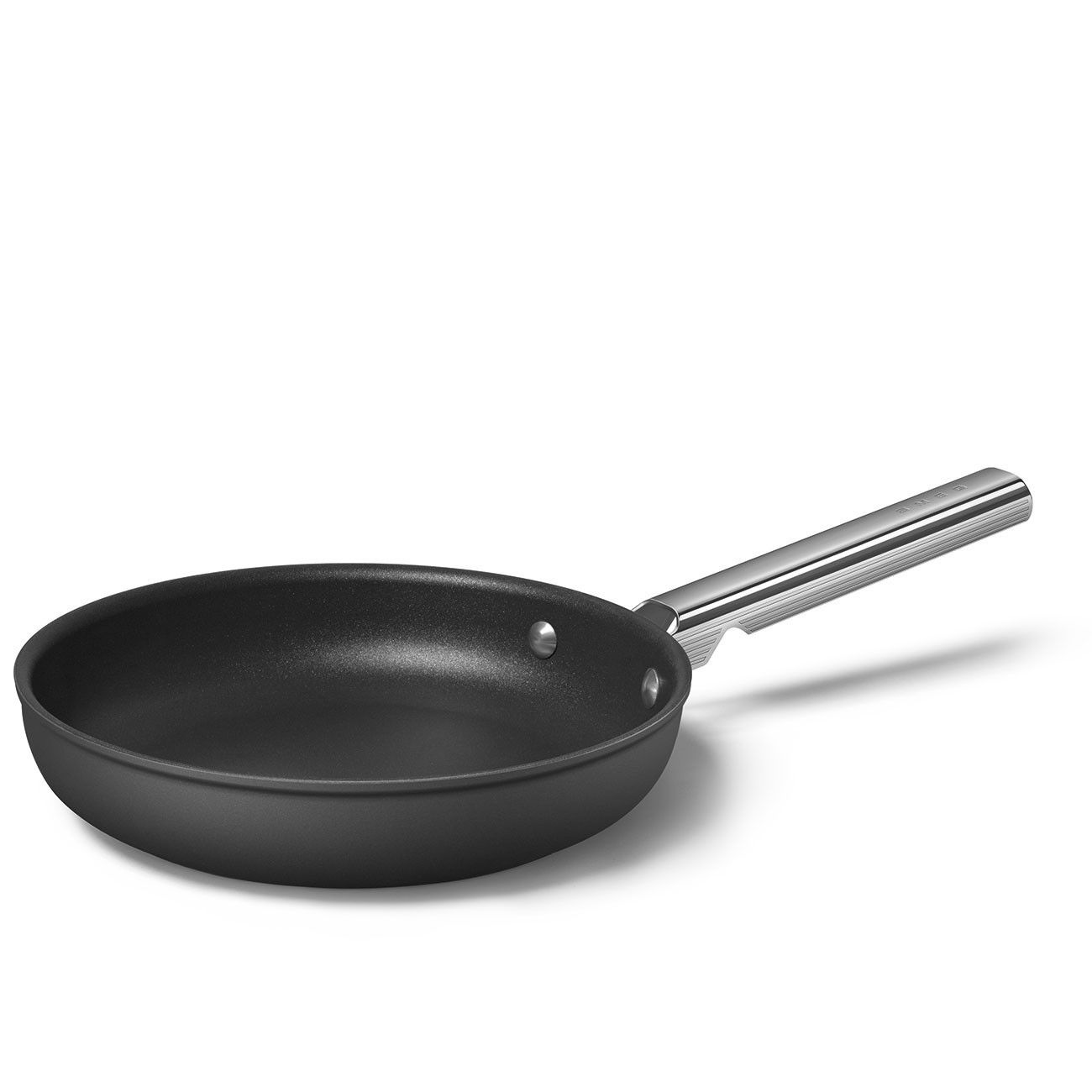 Smeg Matte Black Frying Pan Set