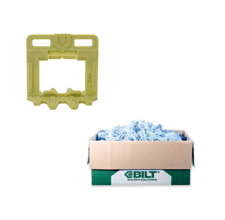 Boîte à brides 2.0mm 1000 pcs Nox Clip BILT BSA115