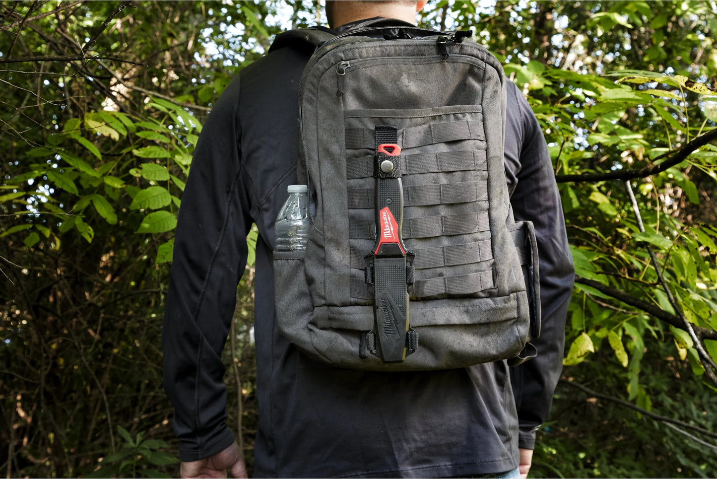 Cuchillo de hoja de acero AUS-8 fija 127mm Milwaukee