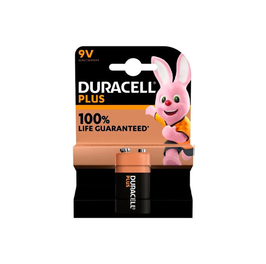 Pile alcaline Duracell Plus Power 9 V