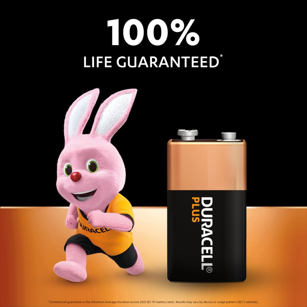 Pile alcaline Duracell Plus Power 9 V
