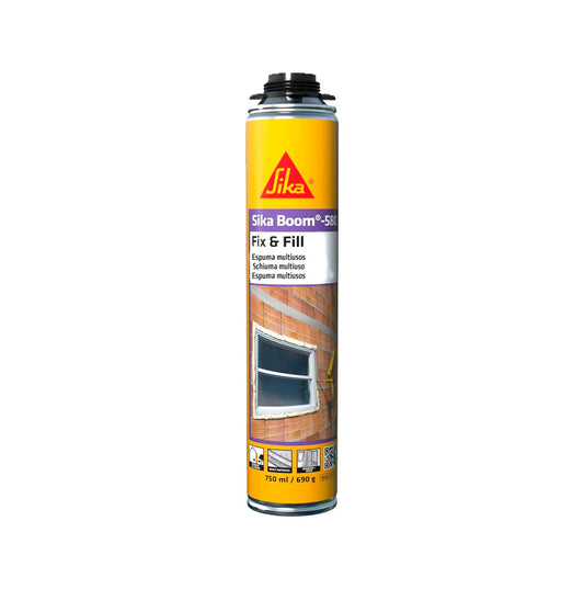 Mousse de polyuréthane auto-expansive 750ml Sika Boom-580