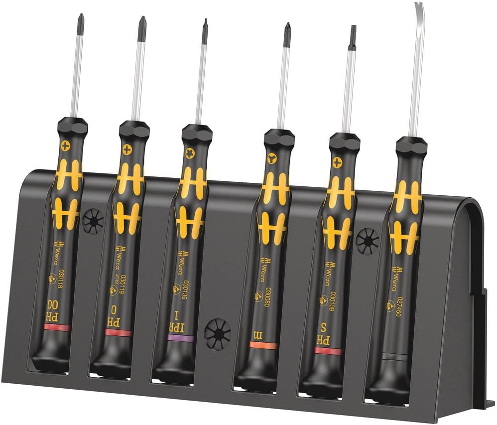Kit de réparation pour smartphone Kraftform Micro 6 ESD (6 pièces) Wera