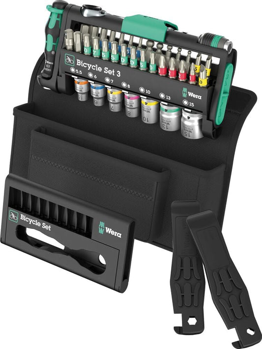 Kit d'outils pour vélo 41 pièces Wera Bicycle Set 3 réf. 004187
