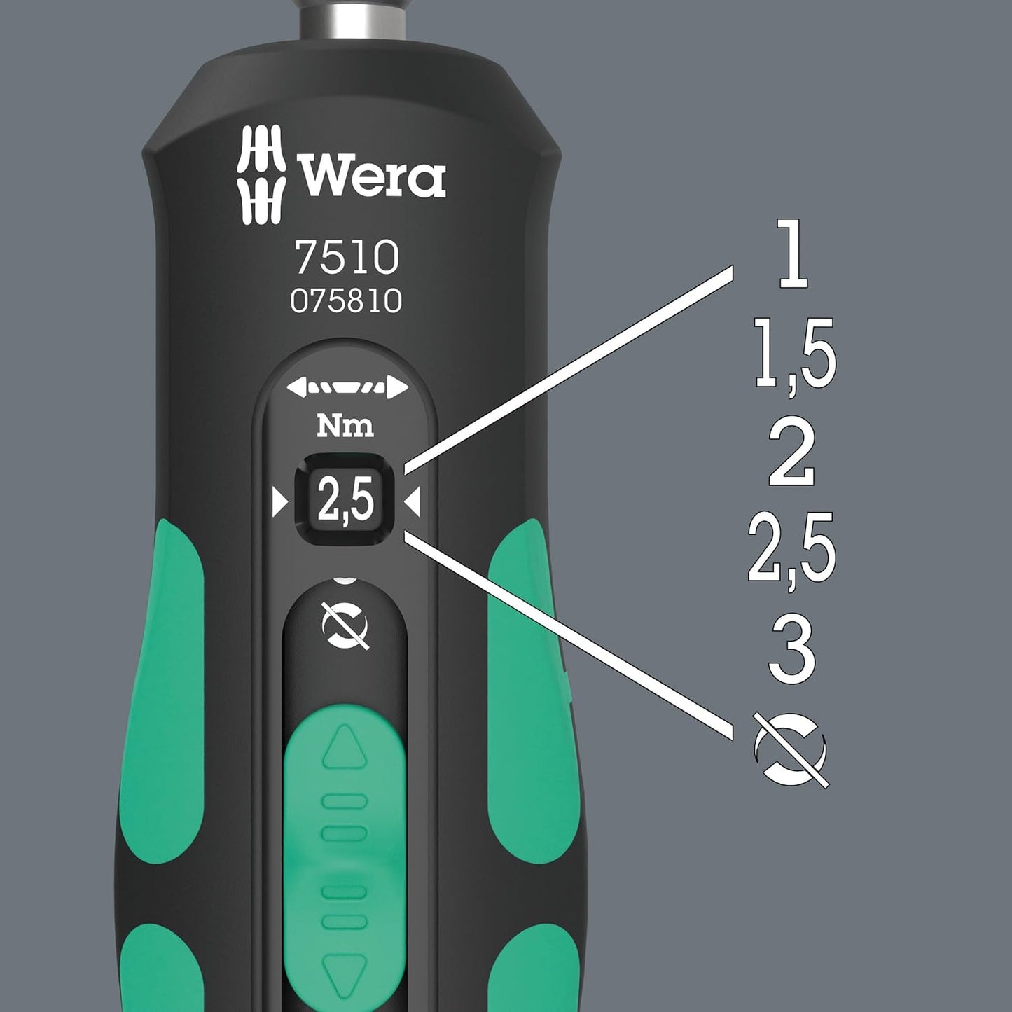 Jeu d'outils 14 pièces pour plaquettes de tournage Wera 7510/14 Safe-Torque Speed