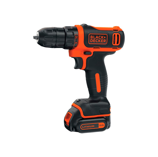 Perceuse-visseuse sans fil Black+Decker BDCDD12 10,8 V 26 Nm