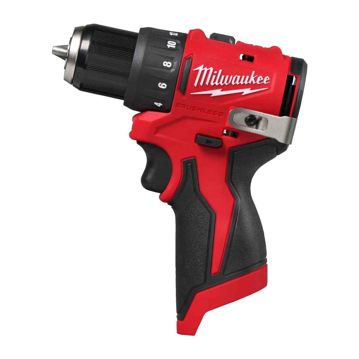 Perceuse-visseuse à percussion + 2 batteries 2.0Ah + Chargeur + Coffret Milwaukee M12 BLDDRC-202C