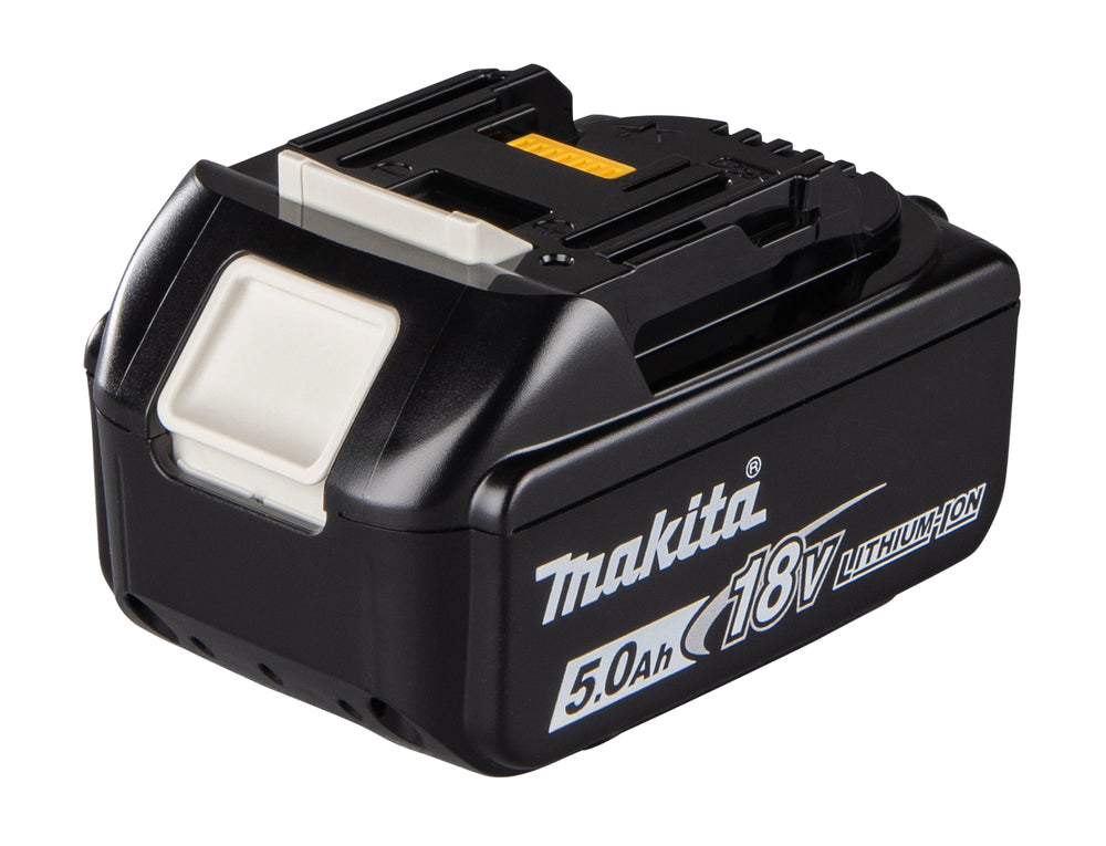Perceuse-visseuse à percussion Makita DHP493RTJ 18V LXT avec 2 batteries 5 Ah, chargeur et coffret de transport