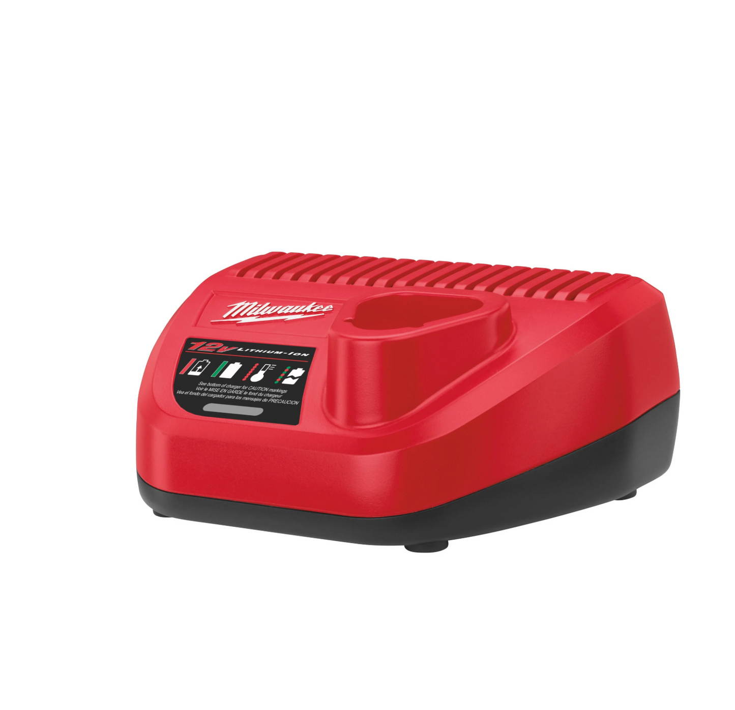 Perceuse à percussion subcompacte Milwaukee M12 + batterie 2 Ah + chargeur + coffret de transport M12 BLPDRC-202C
