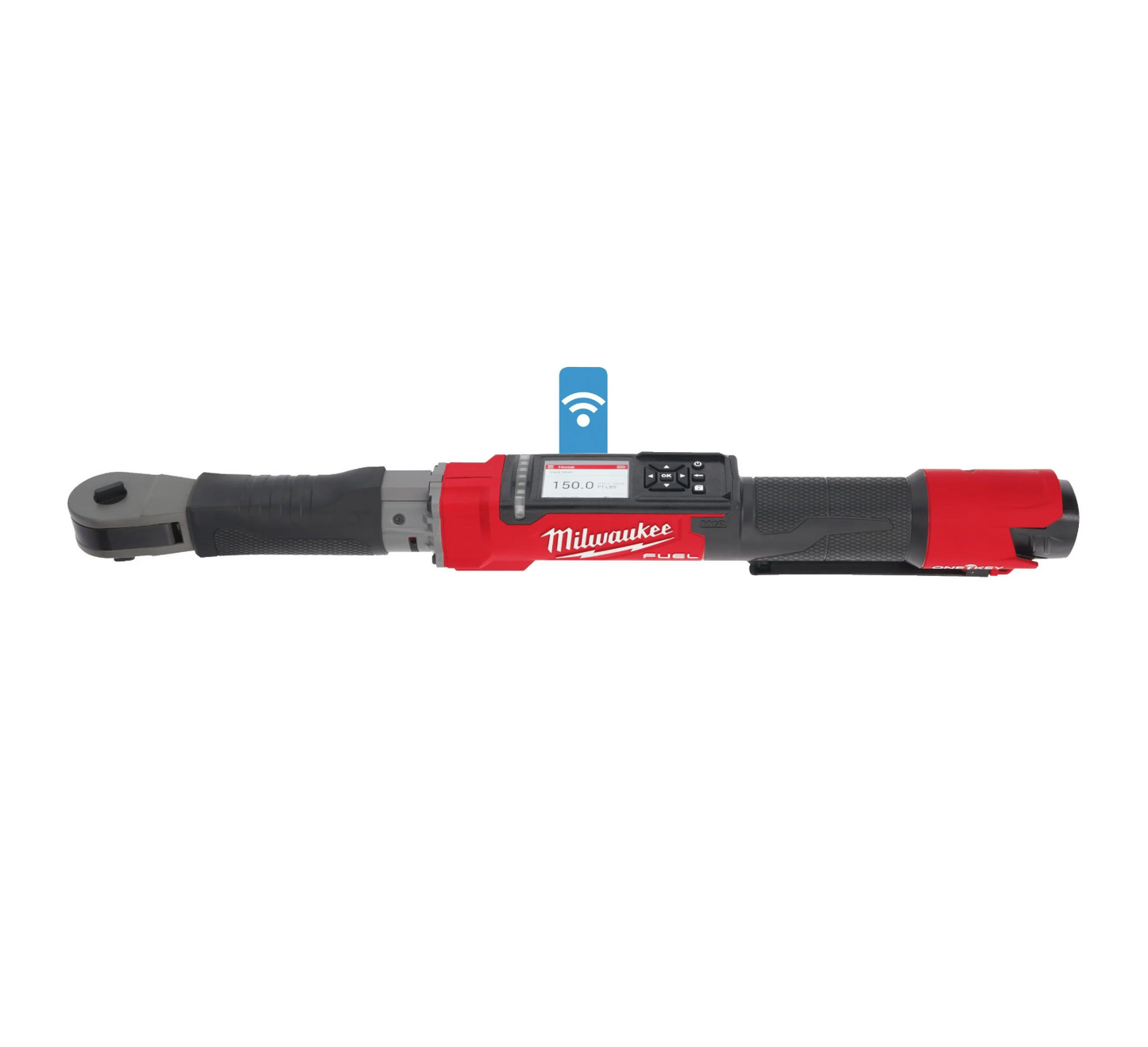 Clé à cliquet dynamométrique Milwaukee M12 Fuel One-Key 1/2" avec batterie, chargeur et étui de transport M12 ONEFTR12-201C