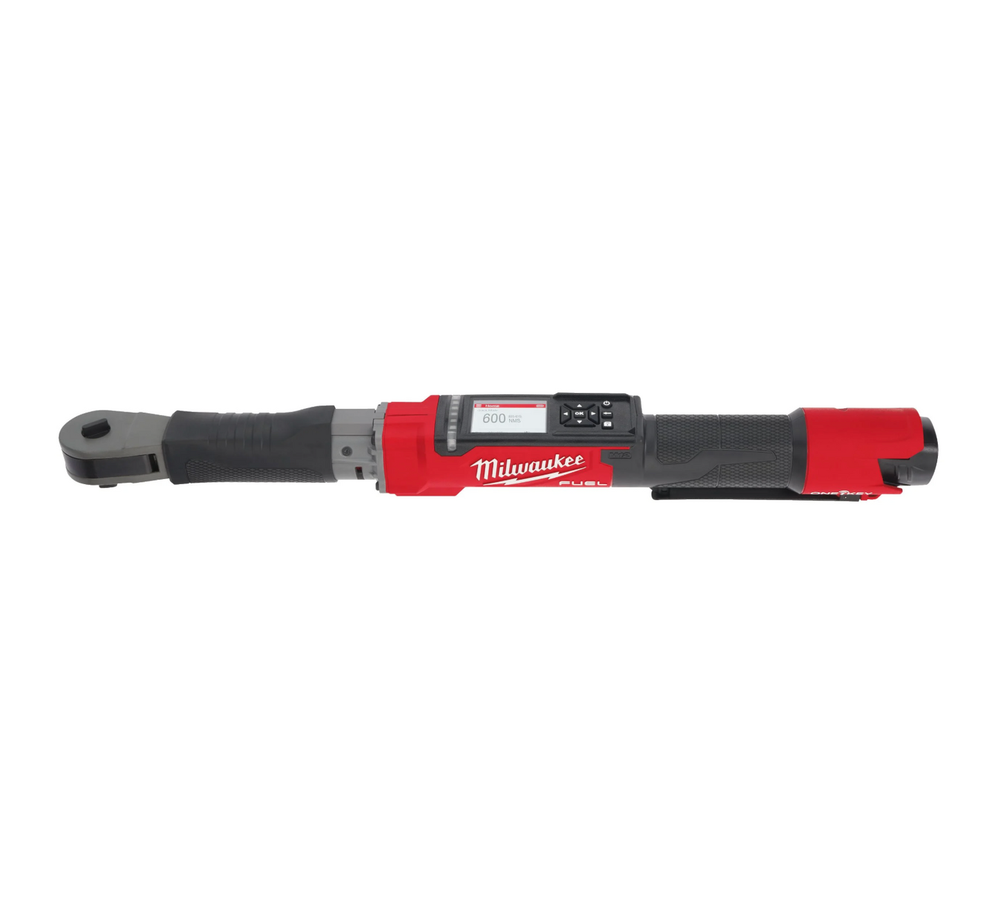 Clé à cliquet dynamométrique Milwaukee M12 Fuel One-Key 1/2" avec batterie, chargeur et étui de transport M12 ONEFTR12-201C