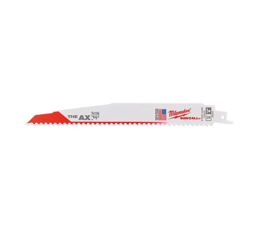 Lame de sabre 230mmx5TPI 5 unités Milwaukee THE AX DEMOLITION HEAVY DUTY