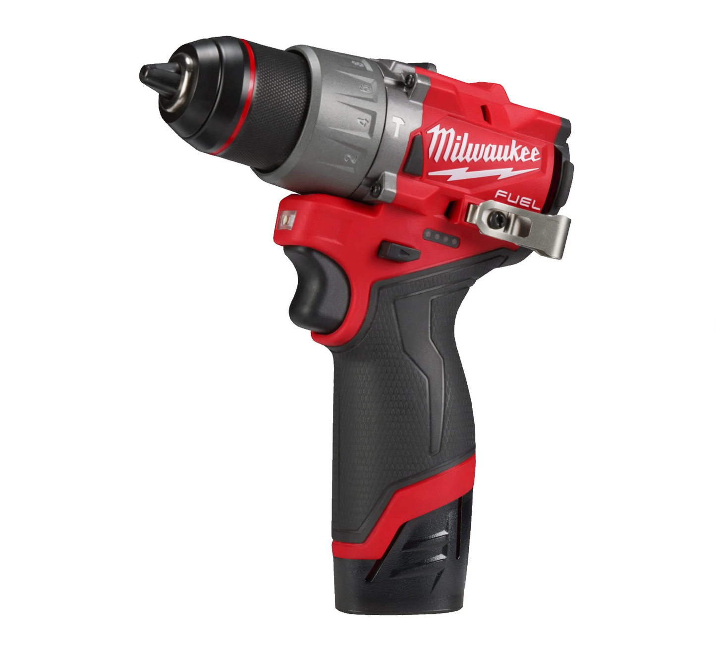 Perceuse à percussion M12 Fuel + 2 batteries 2 Ah + chargeur + mallette Milwaukee M12 FPD2-202X