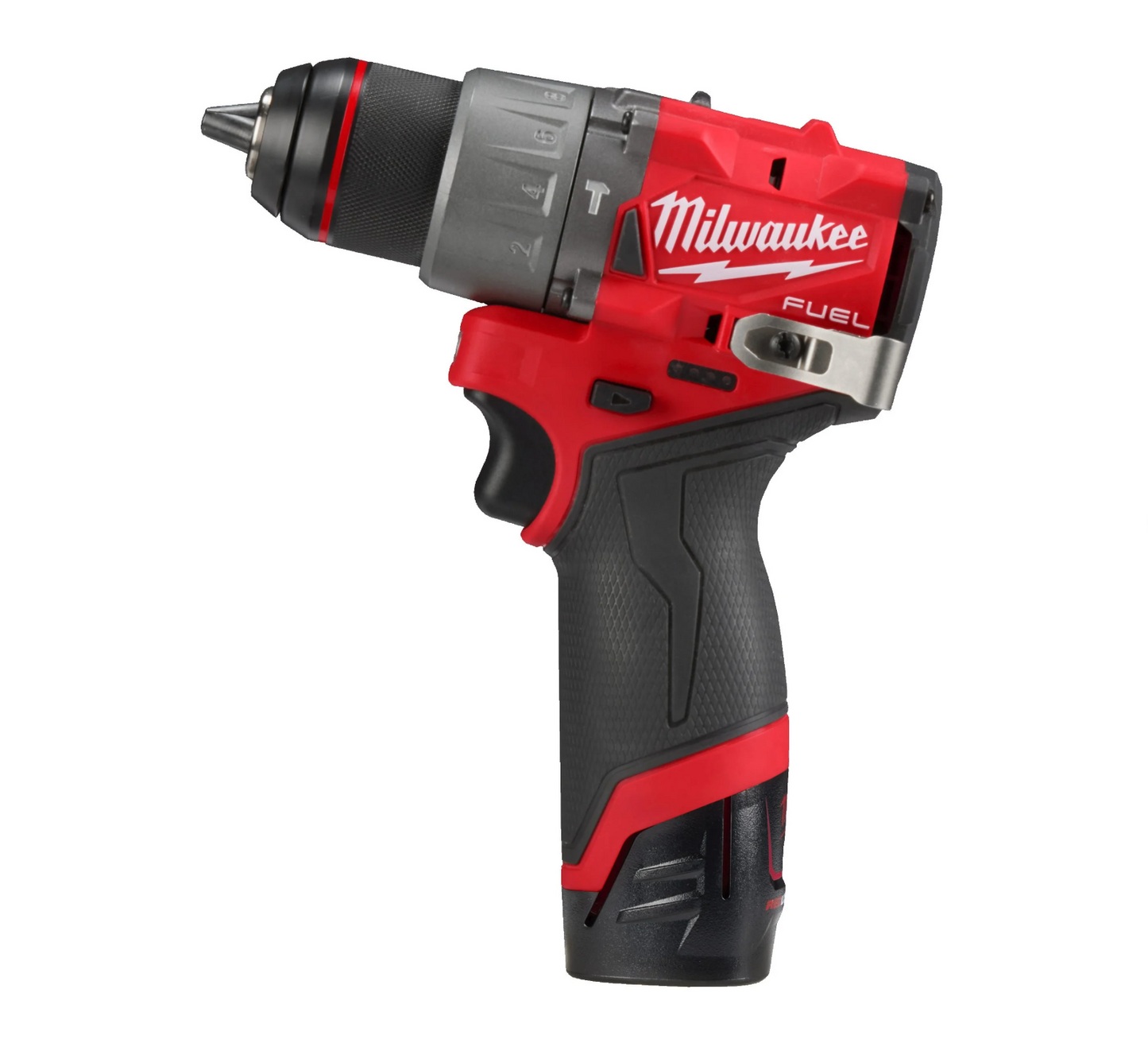 Perceuse à percussion M12 Fuel + 2 batteries 2 Ah + chargeur + mallette Milwaukee M12 FPD2-202X