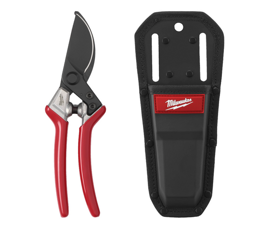 Tijera de poda de Bypass 25mm con funda Milwaukee