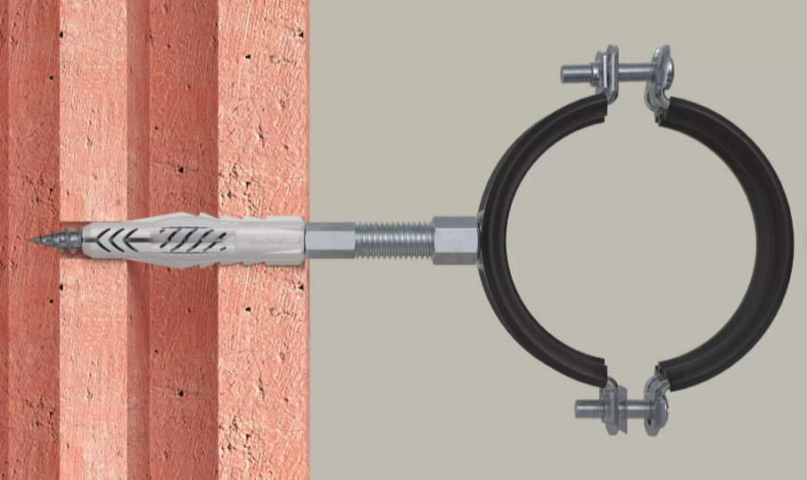 Boîte de 100 vis double filetage STST 8x60mm Fischer