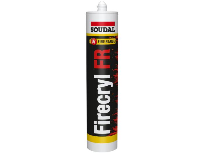 Mastic acrylique ignifuge blanc Firecryl FR Soudal