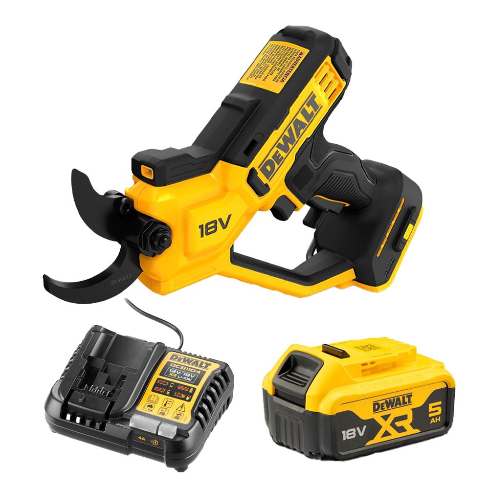 Sécateur portatif Dewalt XR 18 V avec batterie et chargeur DCMPP568P1