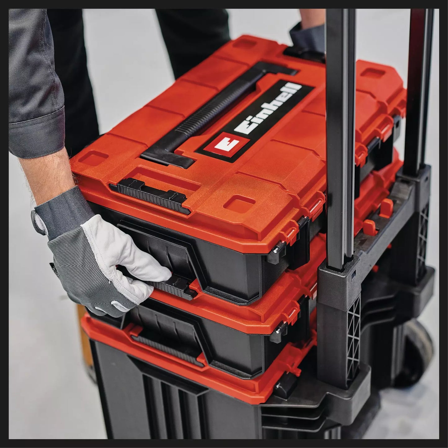 Système de valises à roulettes Einhell E-Case Tower
