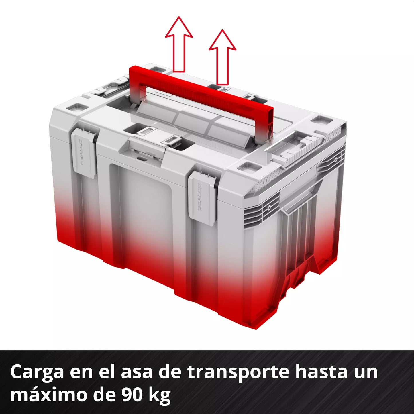 Maletín profundo Einhell E-Case M SEALED