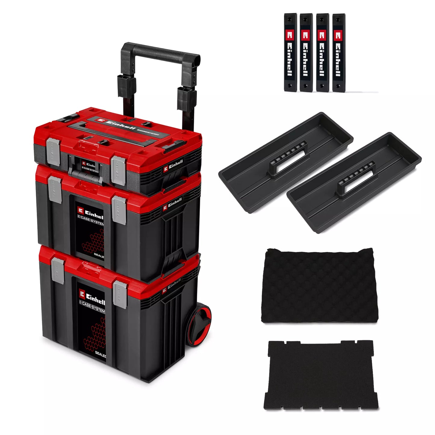 Système de mallettes à roulettes Einhell E-Case Rolling Workshop NEUF SOUS EMBALLAGE