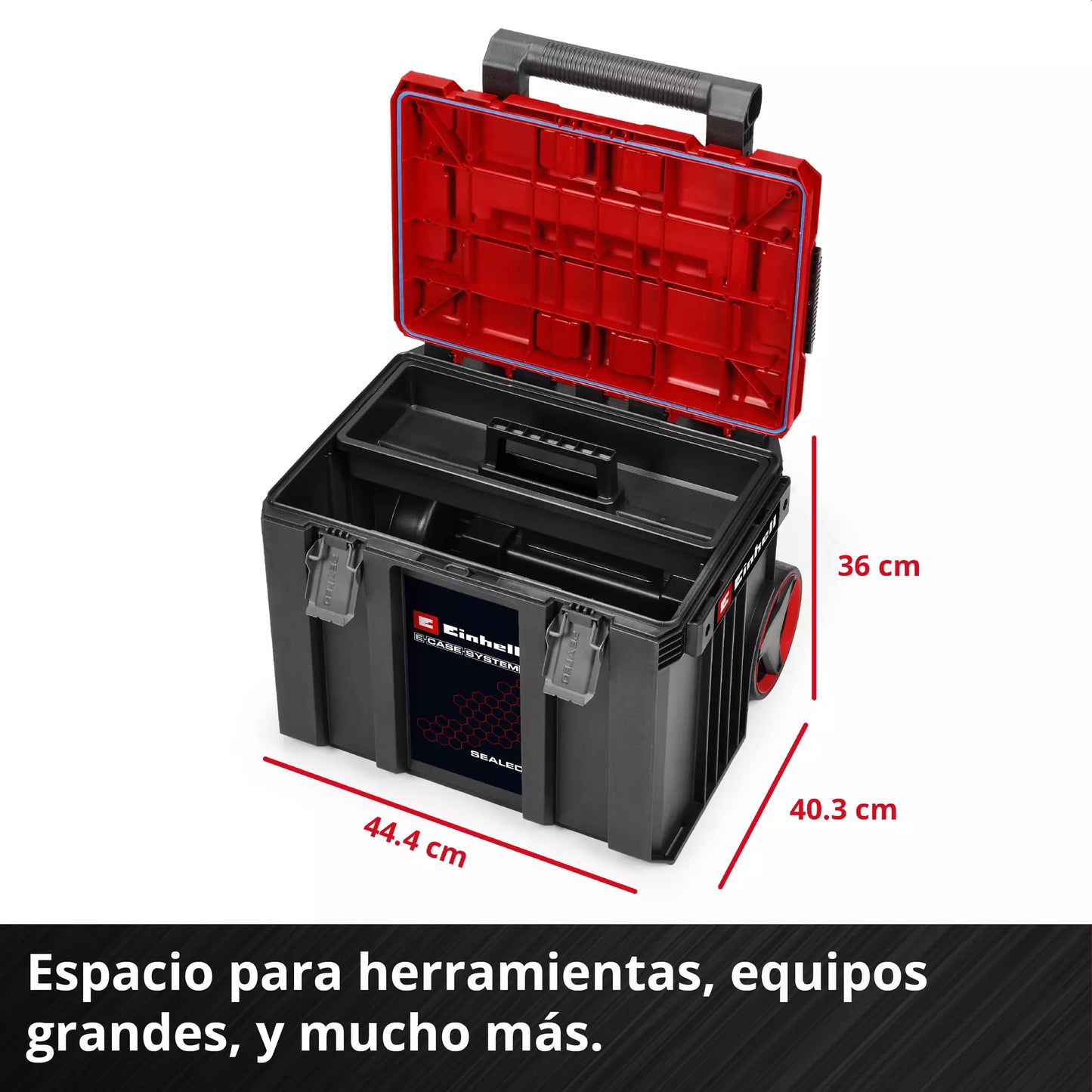 Système de mallettes à roulettes Einhell E-Case Rolling Workshop NEUF SOUS EMBALLAGE