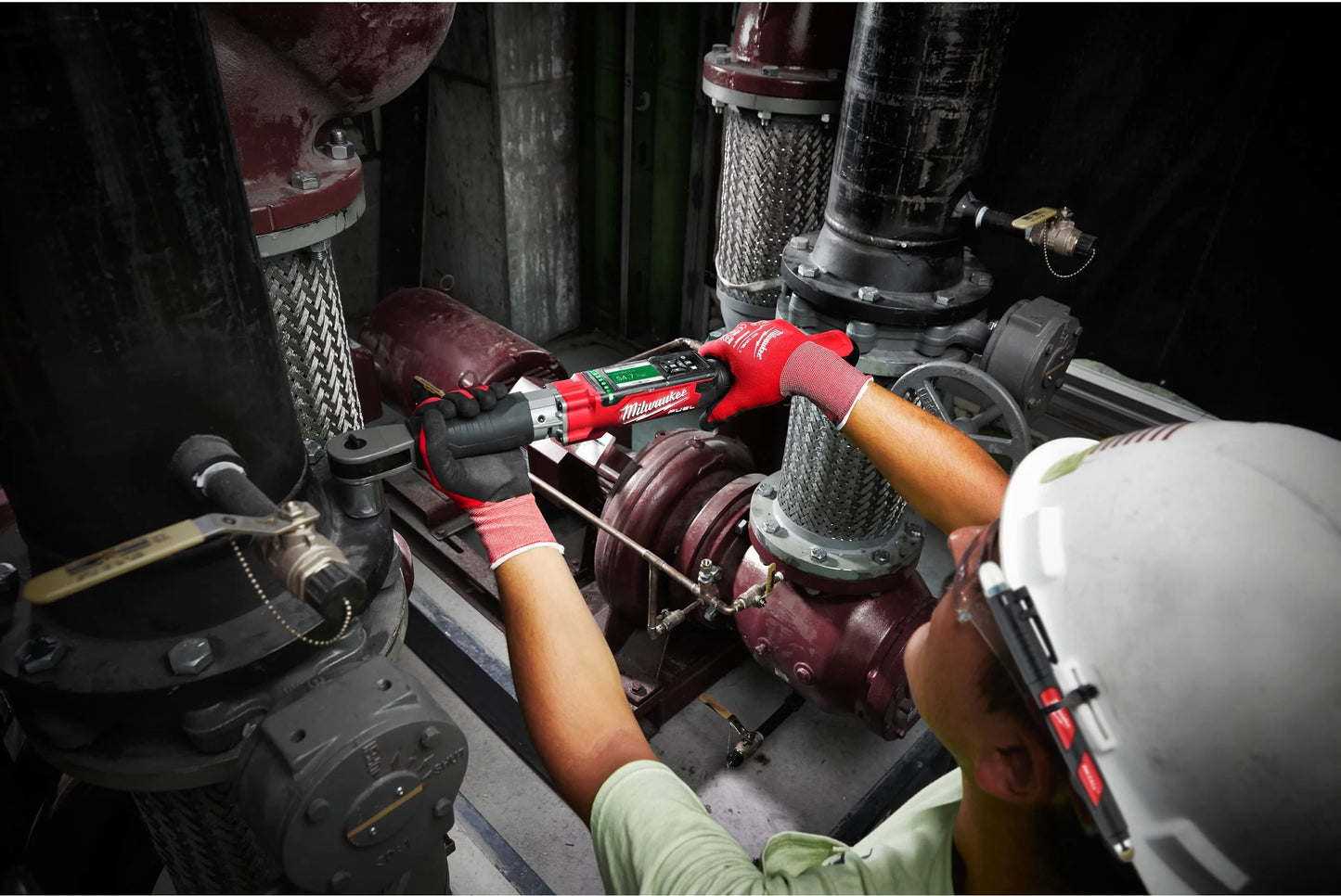 Clé à cliquet dynamométrique Milwaukee M12 Fuel One-Key 1/2" avec batterie, chargeur et étui de transport M12 ONEFTR12-201C