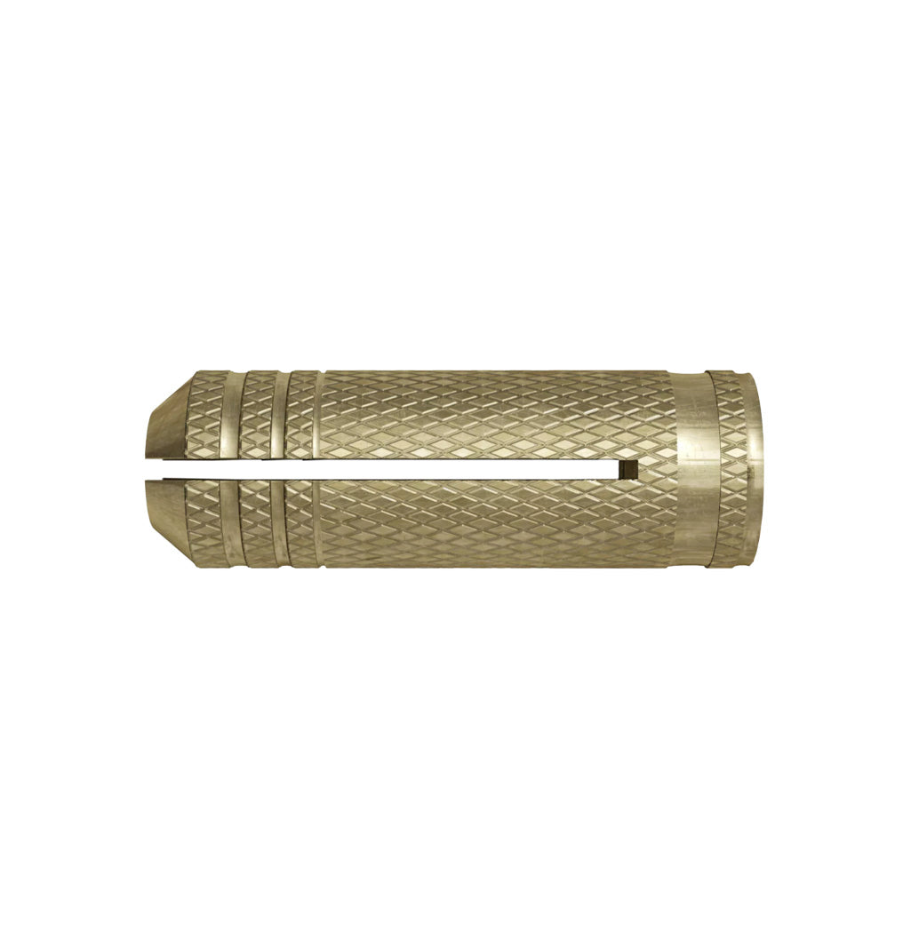 Boîte de 100 chevilles de fixation en laiton MS 6x22 pour vis métriques Fischer