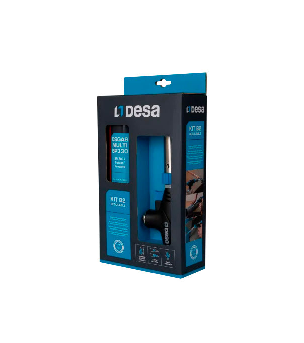 Kit Soplete gas B2 regulable - EU 7/16" Desa 42503110